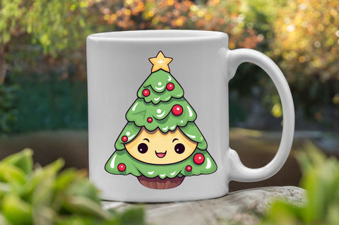 Christmas Trees Clipart Bundle Sublimation Regulrcrative 