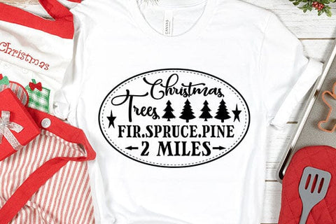 Christmas Trees Fir.spruce.pine 2 Miles SVG Angelina750 