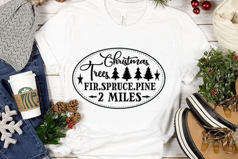 Christmas Trees Fir.spruce.pine 2 Miles SVG Angelina750 