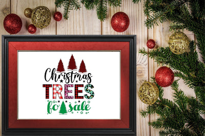 christmas trees for sale Sublimation SVGArt 
