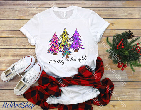 Christmas trees Sublimation PNG Sublimation _HelArtShop_ 