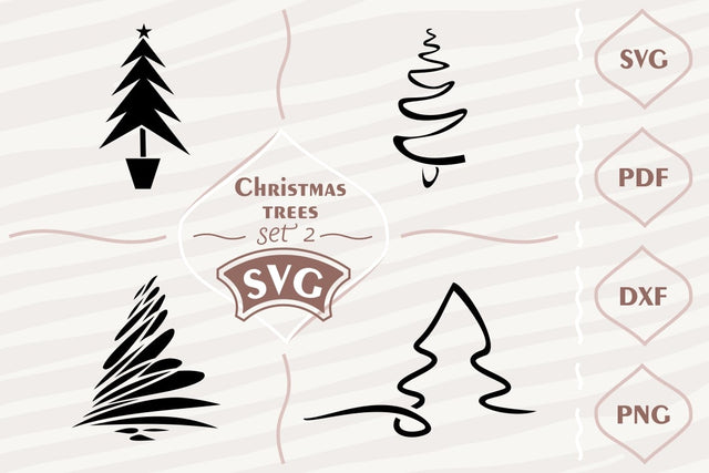 Christmas Trees - SVG bundle 2 SVG Digital Mojito 