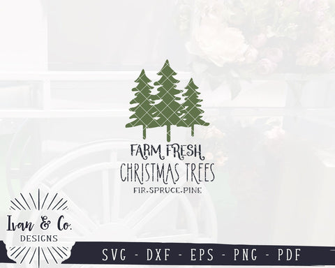 Christmas Trees SVG Files | Farm Fresh SVG | Tree Farm SVG | Christmas SVG | Farmhouse SVG | Commercial Use | Cricut | Silhouette | Digital Cut Files (1074974803) SVG Ivan & Co. Designs 