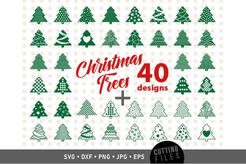Christmas Trees SVG SVG VectorSVGdesign 