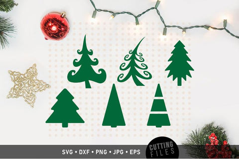Christmas Trees SVG SVG VectorSVGdesign 