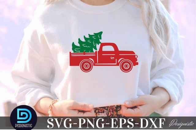 Christmas Truck, Christmas SVG SVG DESIGNISTIC 