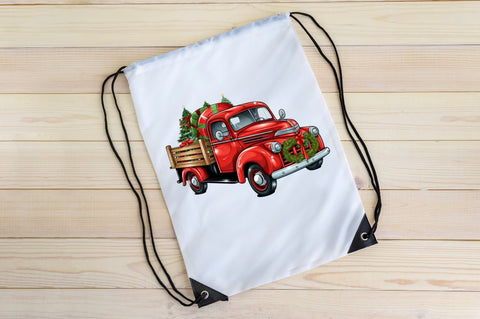 Christmas Truck Clipart Bundle Sublimation Regulrcrative 