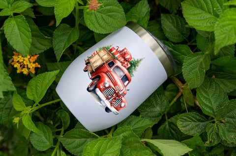 Christmas Truck Clipart Bundle Sublimation Regulrcrative 