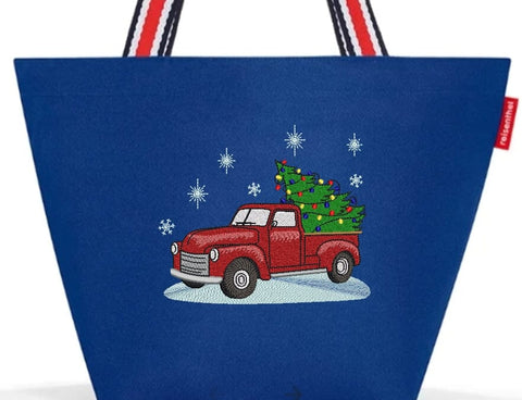 Christmas truck design comes with 4 sizes: Embroidery/Applique DESIGNS ArtEMByNatalia 