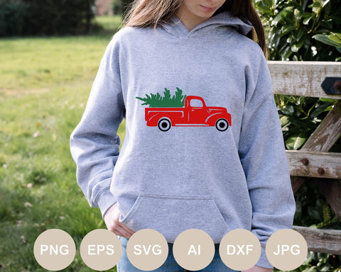 Christmas Truck Svg, Christmas Cut file, Christmas Trees, Merry Christmas Png, Christmas Gift Idea, Svg For Shirt Sign, Printable, Clipart SVG BogeliaVector 