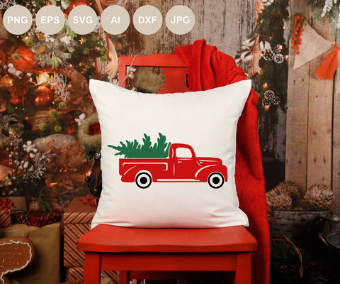 Christmas Truck Svg, Christmas Cut file, Christmas Trees, Merry Christmas Png, Christmas Gift Idea, Svg For Shirt Sign, Printable, Clipart SVG BogeliaVector 