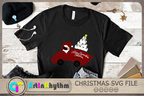 Christmas Truck Svg, Merry Quarantine Christmas Svg, Red Truck svg SVG Artinrhythm shop 