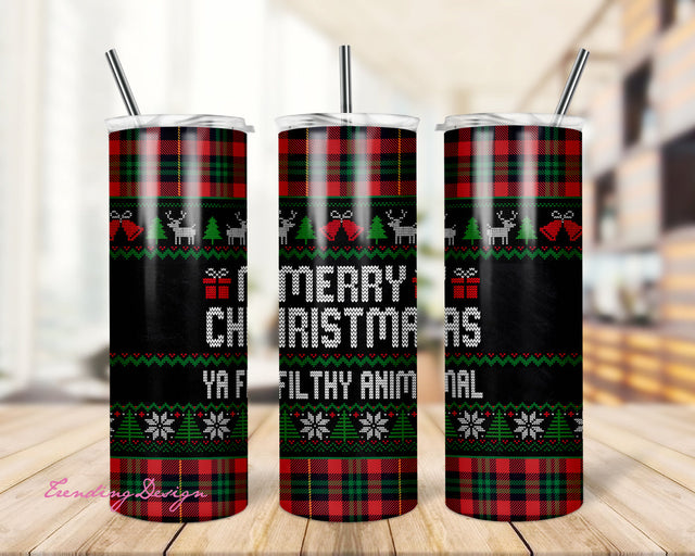 Christmas Tumbler 20 oz Skinny Tumbler Sublimation Design PNG Instant DIGITAL Sublimation TrendingDesign 