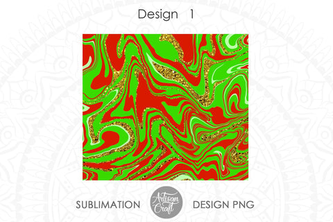 Christmas tumbler, 20 oz sublimation design, marble effect SVG Artisan Craft SVG 