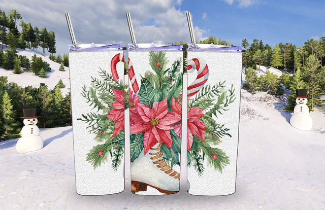 Christmas Tumbler Design Vol-10 3D Paper Creativeart88 