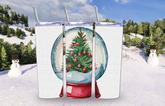 Christmas Tumbler Design Vol-11 Mock Up Photo Creativeart88 
