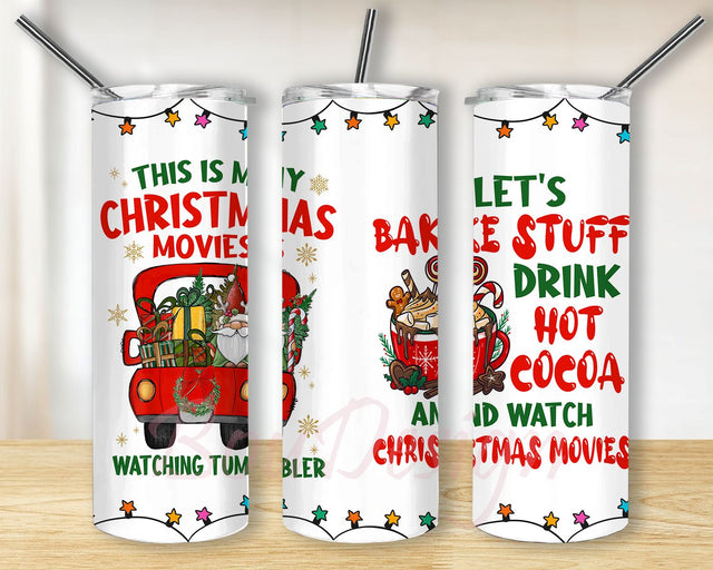Christmas Tumbler PNG, Christmas Tumbler Wrap, Christmas Tumbler Wrap Sublimation Sublimation BouDesign 