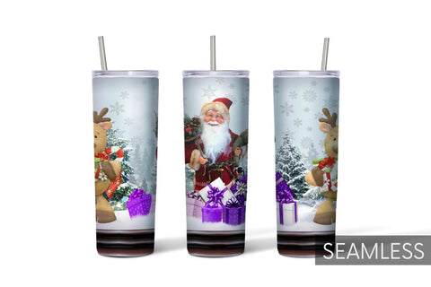 Christmas Tumbler Sublimation Sublimation SvgOcean 