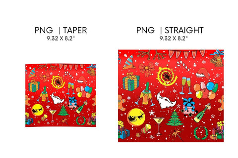 Christmas Tumbler Sublimation Sublimation SvgOcean 