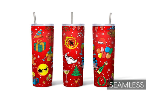 Christmas Tumbler Sublimation Sublimation SvgOcean 