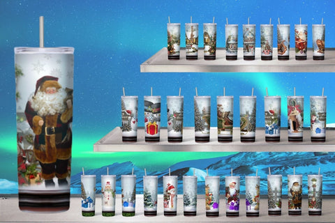 Christmas Tumbler Sublimation Sublimation SvgOcean 