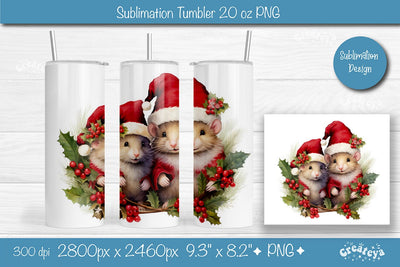 Christmas Tumbler wrap png 20 Oz sublimation design Xmas Tumbler Sublimation Createya Design 