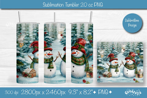 Christmas tumbler wrap png 20 Oz sublimation design Xmas Tumbler Sublimation Createya Design 