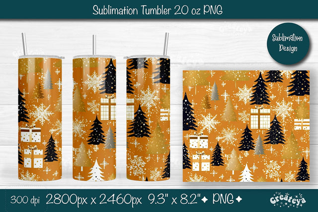 Christmas Tumbler wrap png 20 Oz sublimation design Xmas Tumbler Sublimation Createya Design 