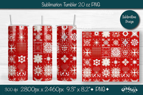 Christmas Tumbler wrap png 20 Oz sublimation design Xmas Tumbler Sublimation Createya Design 