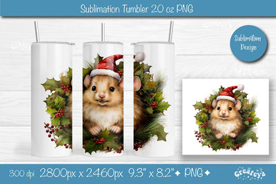 Christmas tumbler wrap png 20 Oz sublimation design Xmas Tumbler Sublimation Createya Design 