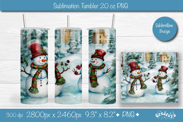 Christmas tumbler wrap png 20 Oz sublimation design Xmas Tumbler Sublimation Createya Design 