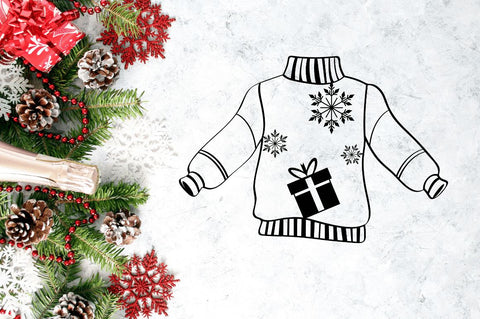 Christmas Ugly Sweater Ornament Svg Bundle SVG Regulrcrative 