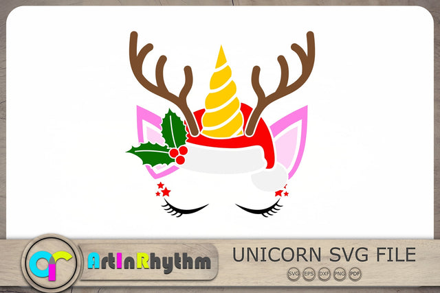 Christmas Unicorn Svg, Unicorn Svg, Unicorn Cliparts SVG Artinrhythm shop 