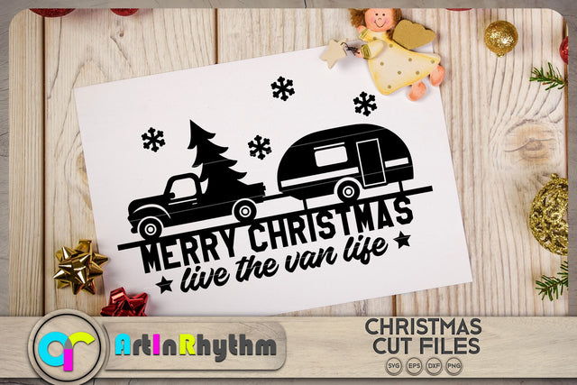 Christmas Van life decoration SVG SVG Artinrhythm shop 