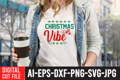 Christmas Vibe SVG Cut File SVG BlackCatsMedia 