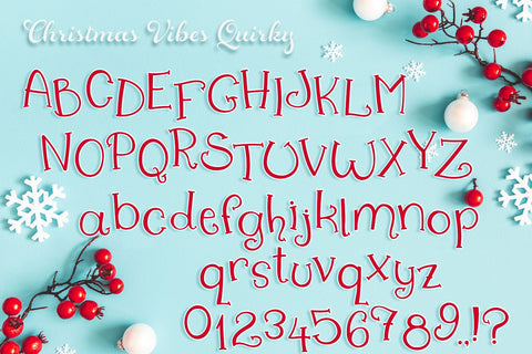 Christmas Vibes: A Whimsical Christmas Font Font Feya's Fonts and Crafts 