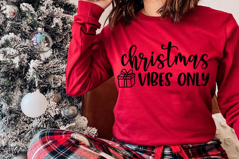 Christmas Vibes Only SVG SVG So Fontsy Design Shop 