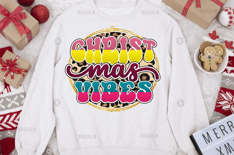 Christmas vibes Sublimation Design Sublimation Regulrcrative 