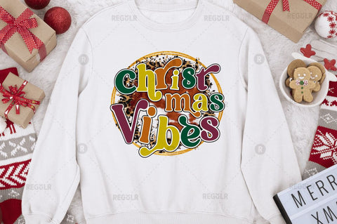 Christmas vibes Sublimation Design Sublimation Regulrcrative 