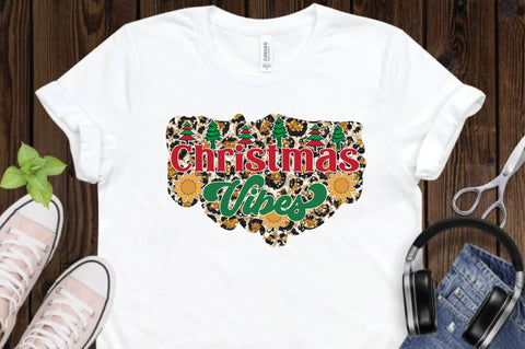 Christmas Vibes Sublimation Sublimation Creativeart88 