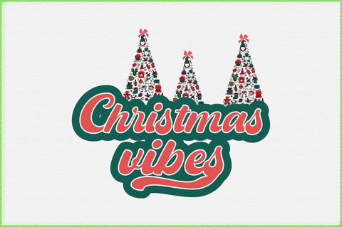 Christmas Vibes Sublimation Sublimation Creativeart88 
