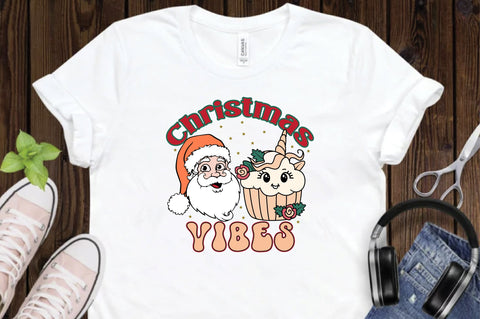 Christmas Vibes Sublimation Sublimation Creativeart88 