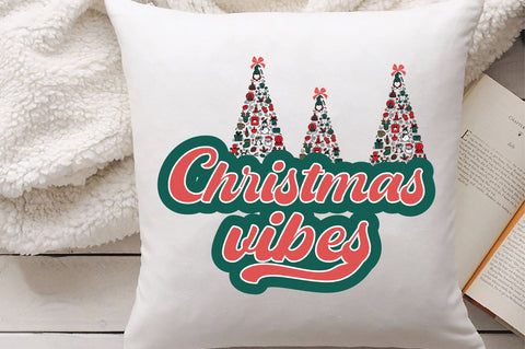 Christmas Vibes Sublimation Sublimation Creativeart88 