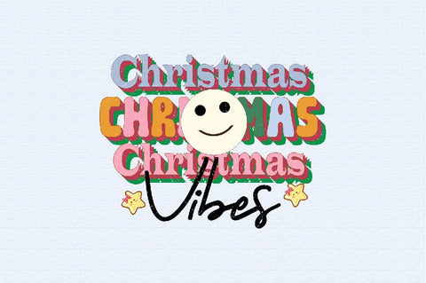Christmas Vibes Sublimation SVGArt 