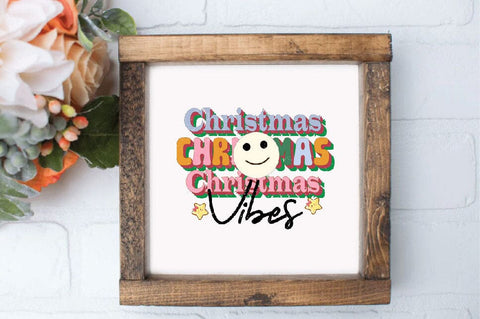 Christmas Vibes Sublimation SVGArt 