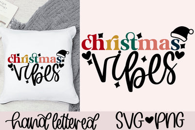 Christmas vibes svg, christmas shirt svg, christmas mug svg, christmas ornament svg, christmas doormat svg, christmas sign svg,christmas svg SVG AnitaAlyiaLettering 