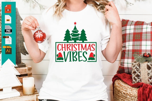 Christmas Vibes SVG Craftlabsvg24 