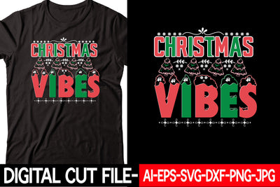 Christmas Vibes SVG cut file SVG Blessedprint 
