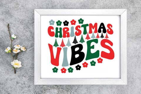 Christmas vibes SVG Design SVG Regulrcrative 