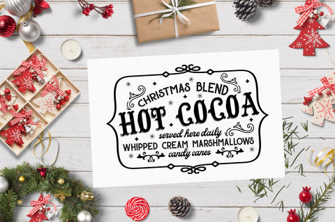 Christmas Vintage sign SVG Bundle, Retro Sign Bundle SVG Shetara Begum 